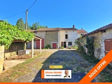 MAISON 6P + JARDIN + GRANGE + DEPENDANCES - CALME ET CAMPAGNE - ORADOUR SUR GLANE (87)