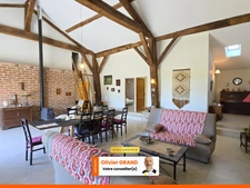 MAISON EN PIERRE RENOVEE 7P + JARDIN - ENVIRONNEMENT CAMPAGNE - PROCHE MONTS DE BLOND
