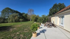 Pavillon contemporain 6p avec Garage double et Grand jardin - Environnement campagne