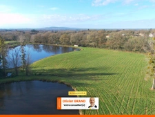 TERRAIN CONSTRUCTIBLE AVEC 2 ETANGS + PRAIRIE - 4.1Ha