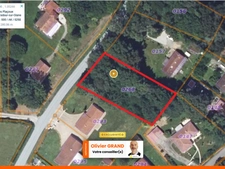 TERRAIN 1245M² - ENVIRONNEMENT CAMPAGNE - CALME