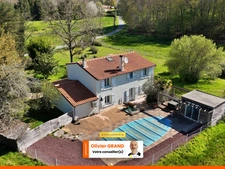 Charmant Pavillon 6P + Garages + Piscine - Environnement verdoyant