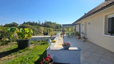 Pavillon contemporain 6p avec Garage double et Grand jardin - Environnement campagne