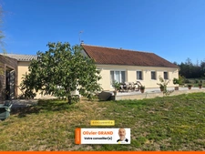 Pavillon contemporain 6p avec Garage double et Grand jardin - Environnement campagne