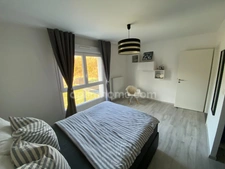 SAINT-LOUIS, 300m station bus pour Bâle, Splendide Villa de 2016, 136m² (+66m² de sous-sol chauffé!!), 8.80ares clos, arboré & paysagé. Vue forêt. Emplacement d'exception!