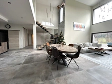 BETTENDORF, 2min de HIRSINGUE, Villa d'architecte, 222m² habitable (+400m² surface totale), suite parentale, piscine chauffée, pool house, jacuzzi, 14.87ares. Prestations et matériaux Premium.