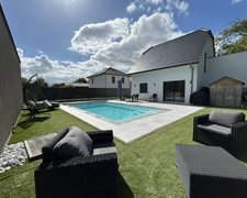 HEIWILLER, Superbe Maison Moderne 136m² (115m² carrez), 4chambres, 2salles d'eau, pompe à chaleur, climatisation, domotique, piscine chauffée. Prestation haut de gamme.