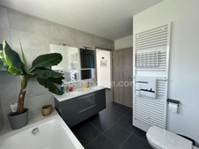 HESINGUE, Villa de 2024, en impasse, 261m² surface totale (173m² habitable), 9.80ares, suite parentale, sous-sol XXL, classe énergie A. Top situation!