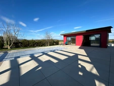 BURNHAUPT LE BAS, 2min accès autoroute A36 & nationale 83, très jolie maison moderne (2012), 146m² (135.3m² carrez), 9.50ares, piscine, pool house, classe énergétique B ! En bordure des champs! Top e