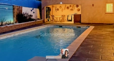 EXCLUSIVITE Montesquieu des Albères Villa 4 faces plain-pied avec piscine et Vue sur les Albères