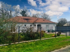 Maison de plain pied sur grand terrain