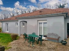 Maison de plain pied sur grand terrain