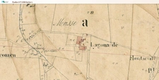 La métairie de Lagouarde à Pouillon sur terrain de 1,3 hectare