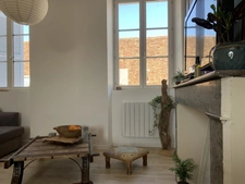 Maison de ville avec commerce, vue Pyrénées