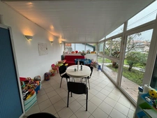 Maison à vendre, louée, 6 pièces DAX (40), dont deux appartements.
