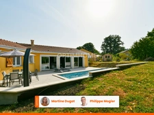 Maison récente de plain-pied avec piscine neuve, 3 chambres, pièce de vie de 71 m², 10 min de VICHY
