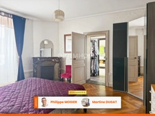 Maison de ville 11 pièces, 7 chambres, garages, CUSSET (03)