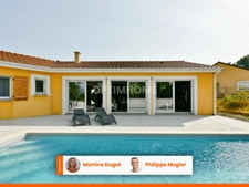 Maison récente de plain-pied avec piscine neuve, 3 chambres, pièce de vie de 71 m², 10 min de VICHY