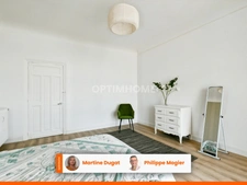 Magnifique appartement de 97 m² avec ascenseur, au 5ème étage d'un ancien hôtel de luxe avec gardien, triangle d'or à VICHY