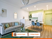 Magnifique appartement de 97 m² avec ascenseur, au 5ème étage d'un ancien hôtel de luxe avec gardien, triangle d'or à VICHY