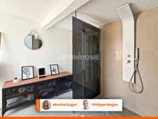 Ancienne maison en pierre entièrement rénovée qui conjugue authenticité et prestations contemporaines avec piscine