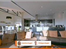 Appartement de prestige avec vue, 182m² terrasse, caves, au cœur de ville à MOULINS