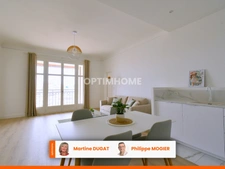 Magnifique appartement de 97 m² avec ascenseur, au 5ème étage d'un ancien hôtel de luxe avec gardien, triangle d'or à VICHY