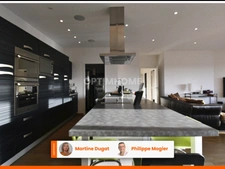 Appartement de prestige avec vue, 182m² terrasse, caves, au cœur de ville à MOULINS