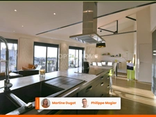 Appartement de prestige avec vue, 182m² terrasse, caves, au cœur de ville à MOULINS