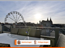 Appartement de prestige avec vue, 182m² terrasse, caves, au cœur de ville à MOULINS