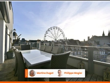 Appartement de prestige avec vue, 182m² terrasse, caves, au cœur de ville à MOULINS