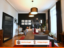 Appartement de 103m2, 2 chambres, quartier thermal de VICHY dans un immeuble remarquable.