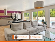 Maison récente de plain-pied avec piscine neuve, 3 chambres, pièce de vie de 71 m², 10 min de VICHY