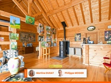 Magnifique chalet d'une surface habitable de 218m2 situé à 13km au Sud-Est de VICHY