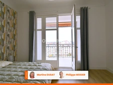 Magnifique appartement de 97 m² avec ascenseur, au 5ème étage d'un ancien hôtel de luxe avec gardien, triangle d'or à VICHY