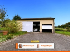 Maison plain-pied, 3 chambres, séjour de 47 m², grand terrain à 15 min du cœur de ville de Vichy (03)