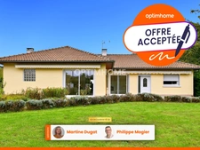 Maison plain-pied, 3 chambres, séjour de 47 m², grand terrain à 15 min du cœur de ville de Vichy (03)