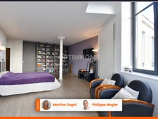 Appartement de prestige avec vue, 182m² terrasse, caves, au cœur de ville à MOULINS