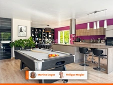 Maison récente de plain-pied avec piscine neuve, 3 chambres, pièce de vie de 71 m², 10 min de VICHY