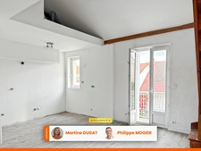 Appartement duplex, 2 pièces, à deux pas du marché couvert