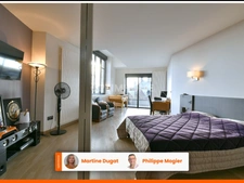 Appartement de prestige avec vue, 182m² terrasse, caves, au cœur de ville à MOULINS