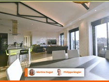 Appartement de prestige avec vue, 182m² terrasse, caves, au cœur de ville à MOULINS