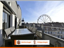 Appartement de prestige avec vue, 182m² terrasse, caves, au cœur de ville à MOULINS