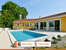 Maison récente de plain-pied avec piscine neuve, 3 chambres, pièce de vie de 71 m², 10 min de VICHY