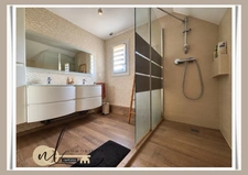 SAINT-CHEF (38), Maison à vendre 7 pièces  – 150 m² habitables – 4 chambres – Piscine – Terrain 1 192 m² – Garage - Panneaux solaires