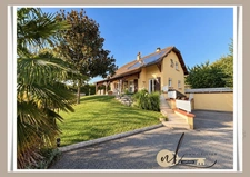 SAINT-CHEF (38), Maison à vendre 7 pièces  – 150 m² habitables – 4 chambres – Piscine – Terrain 1 192 m² – Garage - Panneaux solaires
