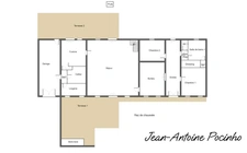 CORPS DE FERME RESTAURE 386 m² + PARC 1,3 Ha