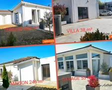 Propriété 283 m² à vendre composition maison + maisonnette + Double garage - 10 pièces -  (31. Plaisance du Touch)
