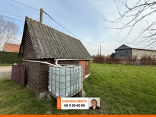 Terrain constructible clos de 1077  à vendre  entre Hauville et Routot