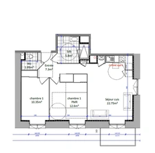 ✨ EXCLUSIVITÉ – Appartement de standing au dernier étage – Vernon, quartier Fieschi✨